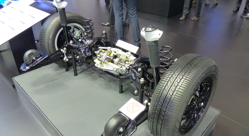 Illustration for article titled Here Are All The Sweet Engineering Cutaways From The Paris Motor Show